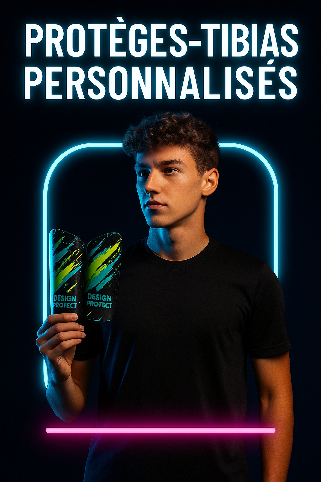 Protège-tibias personnalisés – Design Protect™